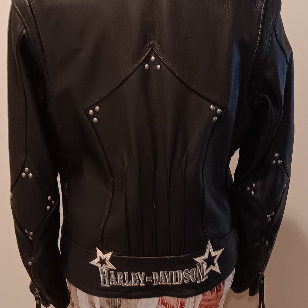 Women's Leather Harley Davidson Jacket sz Large